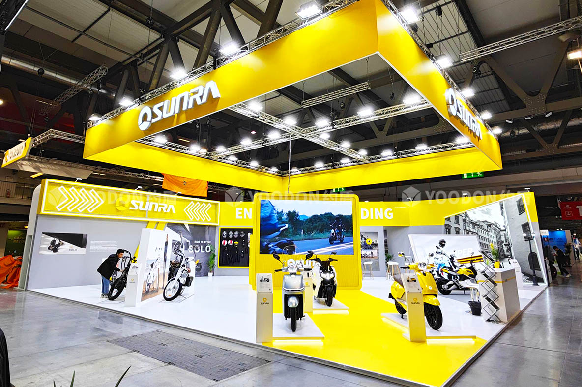 電子消費(fèi)展臺(tái)搭建